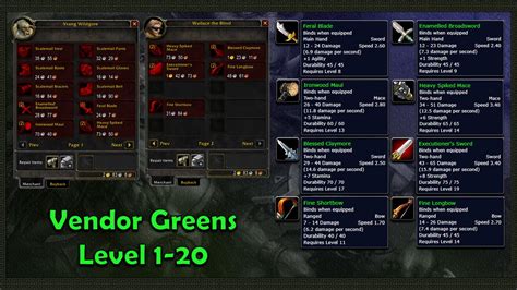 bow vendor wow classic.